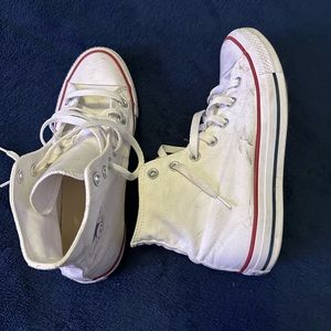 White Converse All Star